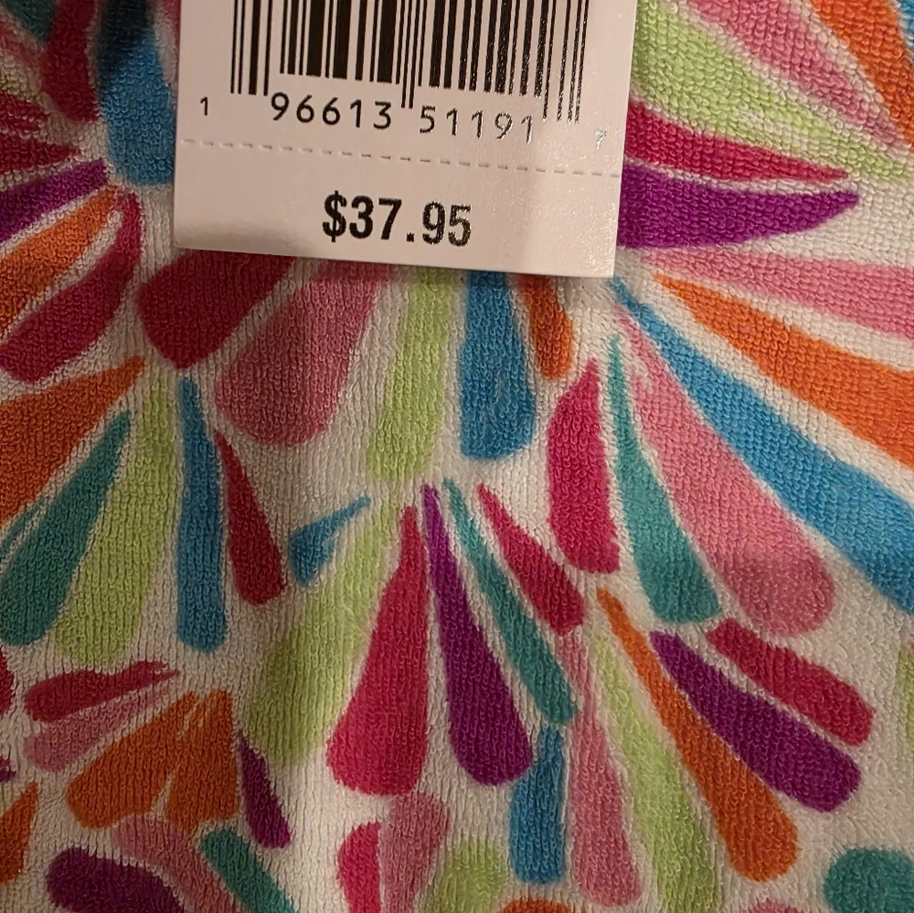 Lands' End Swim Hooded Coverup - Picture 3 of 3